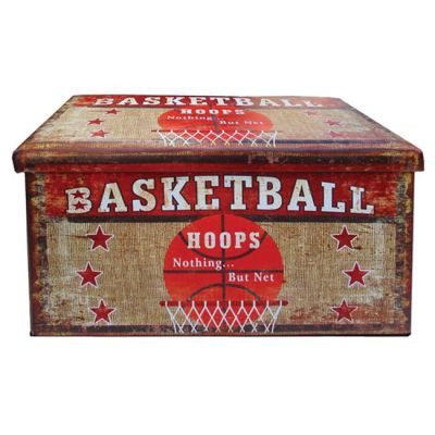 ΣΚΑΜΠΩ ΑΠΟ PU ΜΕ ΑΠΟΘΗΚΕΥΤΙΚΟ ΧΩΡΟ BASKETBALL 80X40X40 HM8130