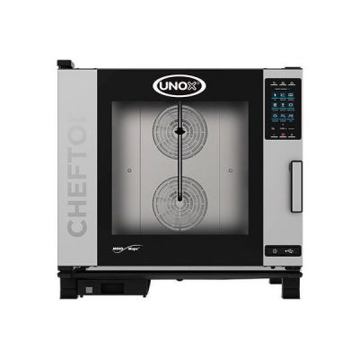 ΦΟΥΡΝΟΣ ΚΥΚΛΟΘΕΡΜΙΚΟΣ ΜΕ ΥΓΡΑΣΙΑ CHEFTOP UNOX XEVC 0621-EPR  ΗΛΕΚΤΡΙΚΟΣ