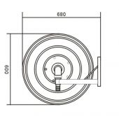 ΕΠΙΤΟΙΧΙΑ ΑΝΕΜΗ AYTOMATH ΠΕΡΙΣΤΡΕΦΟΜΕΝΗ 3/4'' MBK10 - SJR - 07A