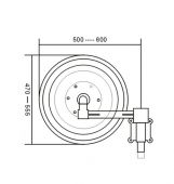 ΕΠΙΤΟΙΧΙΑ ΑΝΕΜΗ ΠΕΡΟΣΤΡΕΦΟΜΕΝΗ 3/4'' MBK10-SJR-04A