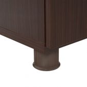 ΝΤΟΥΛΑΠΙ ΓΡΑΦΕΙΟΥ ΕΠΑΓΓΕΛΜΑΤΙΚΟ WENGE HM2058.02 80x40x118