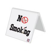 ΛΕΥΚΟ PVC ΛΑΜΔΑ NO SMOKING 5X5CM 02-079