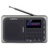 ΨΗΦΙΑΚΟ ΦΟΡΗΤΟ ΡΑΔΙΟΦΩΝΟ FM ΜΕ USB KAI SD AUDIOLINE TR-210 070030 ΑΣΗΜΙ